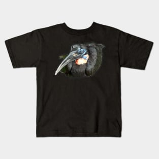 Abyssinian Ground Hornbill Kids T-Shirt